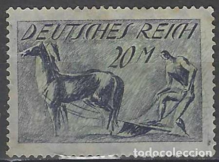 Sellos: ALEMANIA 1921 - S. B&Aacute;SICA, ARADO - MSG