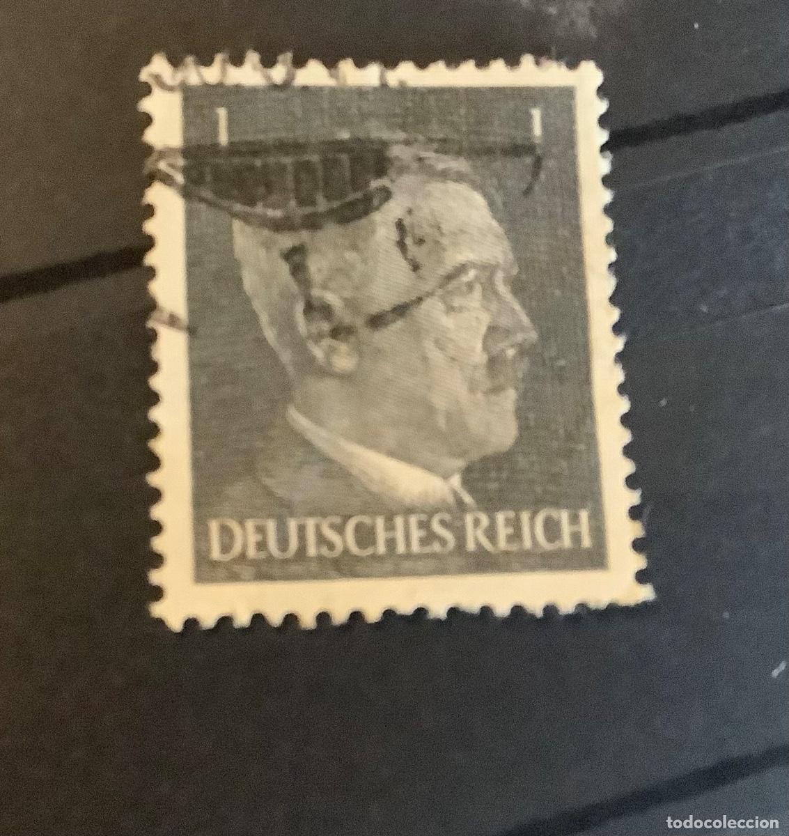 Sellos: SELLO DEL BUSTO HITLER 1941
