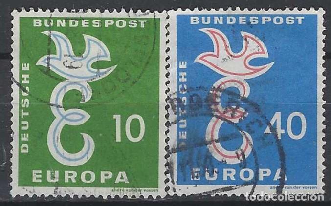 Sellos: ALEMANIA 1958 - EUROPA, S.COMPLETA - USADOS