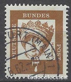 Sellos: ALEMANIA 1961 - PERSONAJES, STA. ELIZABETH DE TURINGIA - USADO
