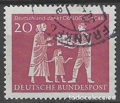 Sellos: ALEMANIA 1963 - HOMENAJE A LA ORGANIZACI&Oacute;N POR SU AYUDA DESPU&Eacute;S DE LA GUERRA - USADO
