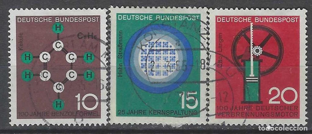 Sellos: ALEMANIA 1964 - CIENCIA Y T&Eacute;CNICA, S.COMPLETA - USADOS
