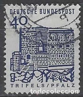 Sellos: ALEMANIA 1964 - EDIFICIOS - USADO
