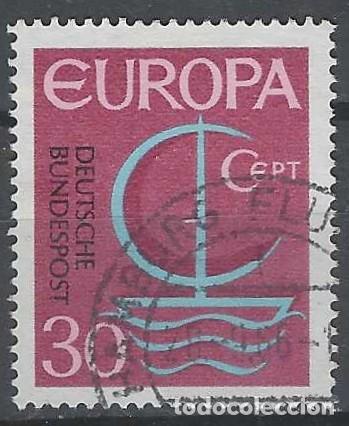 Sellos: ALEMANIA 1966 - EUROPA - USADO
