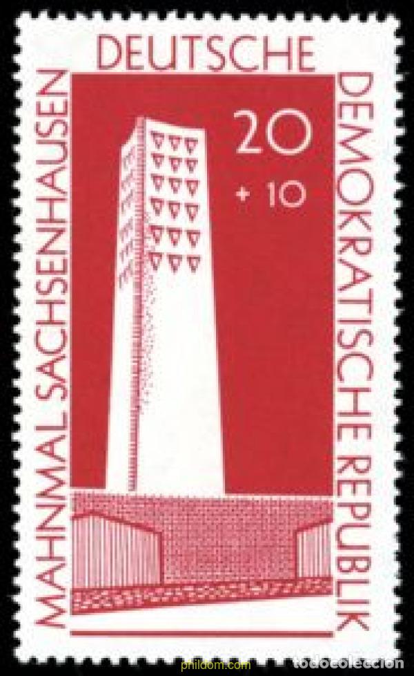 Sellos: 144772 MNH ALEMANIA DEMOCRATICA 1960 MONUMENTO DE SACHSENHAUSEN