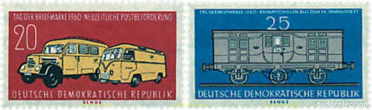 Sellos: 56157 MNH ALEMANIA DEMOCRATICA 1960 DIA DEL SELLO