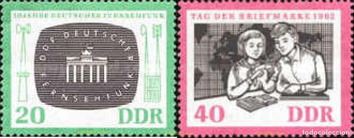 Sellos: 150583 MNH ALEMANIA DEMOCRATICA 1962 DIA DEL SELLO