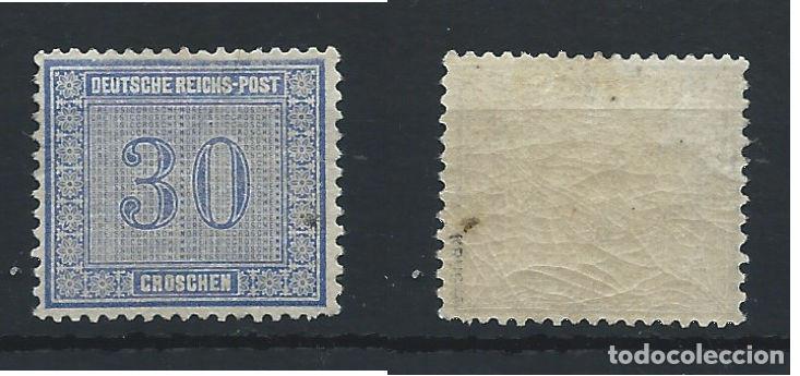 Sellos: Allemagne Empire N&deg;27* (MH) 1872 - Chiffres