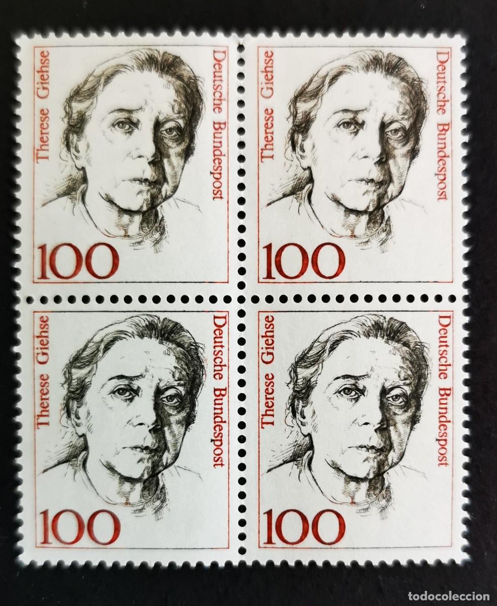 Sellos: Sello Alemania R.Federal 1988 MNH, Mujeres hist&oacute;ricas: Therese Giehse , 100 Pf. Michel: DE 1390