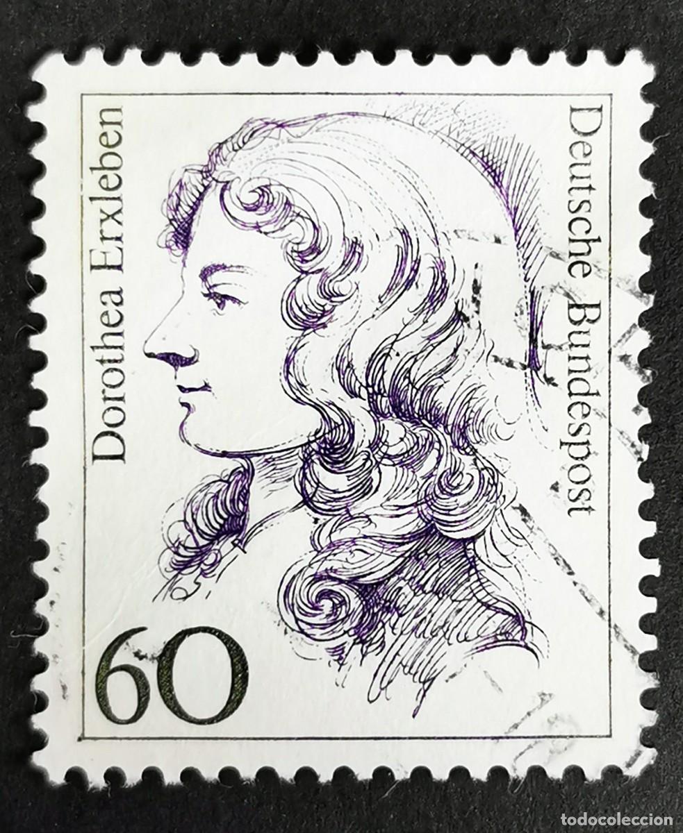 Sellos: Sello Alemania R. Federal 1987, Mujeres alemana: Dorothea Erxleben, 60 Pf. Michel: DE 1332