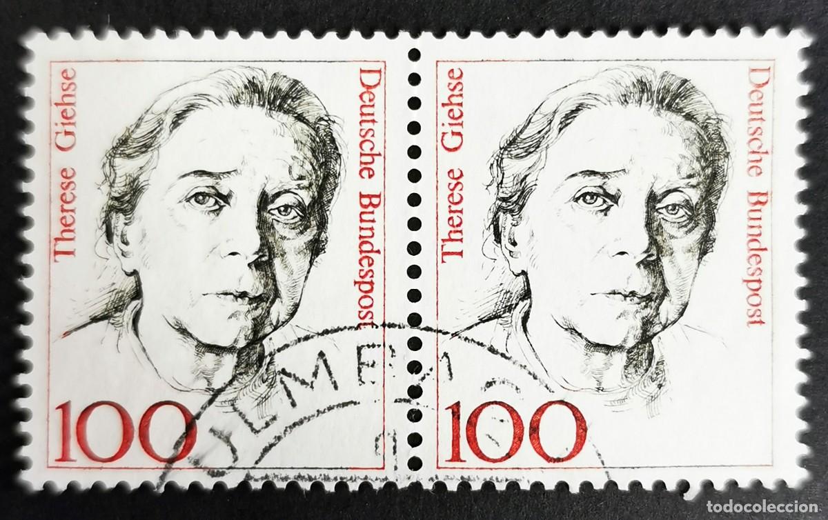 Sellos: Sello Alemania R. Federal 1988, Mujeres alemana: Teresa Giehse (1898-1975), 100 Pf. Michel: DE 1390