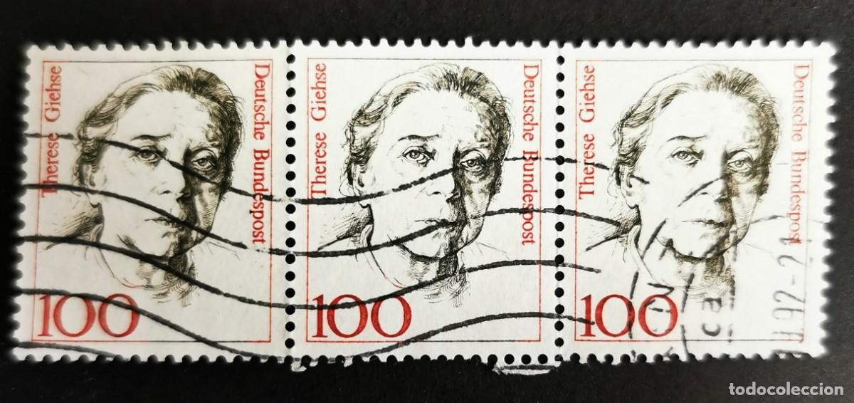 Sellos: Sello Alemania R. Federal 1988, Mujeres alemana: Teresa Giehse (1898-1975), 100 Pf. Michel: DE 1390
