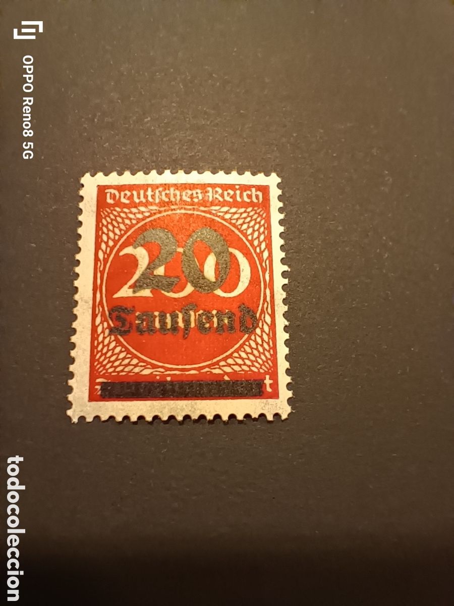 Timbres: Sello de franqueo Imperio alem&aacute;n
