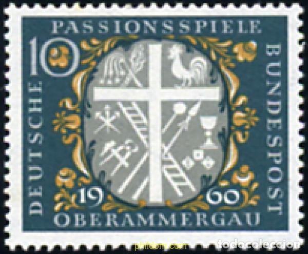 Sellos: 150075 MNH ALEMANIA FEDERAL 1960 REPRESENTACION DE LA PASION EN OBERAMMERGAU