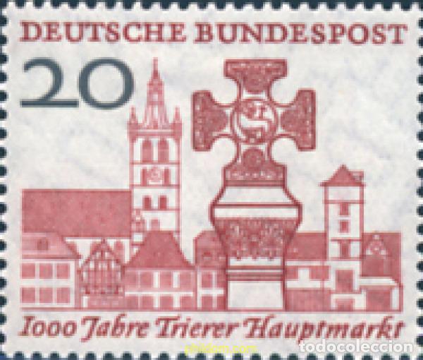 Sellos: 150056 MNH ALEMANIA FEDERAL 1958 MILENARIO DEL MERCADO DE TRIER