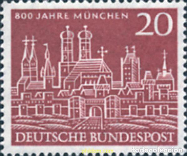 Sellos: 150055 MNH ALEMANIA FEDERAL 1958 8 CENTENARIO DE LA CIUDAD DE MUNICH