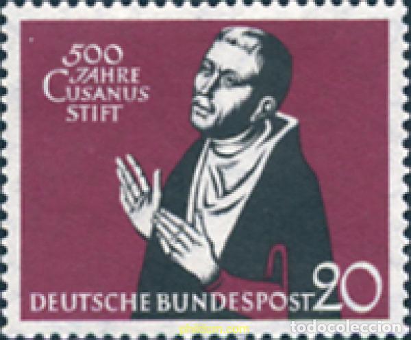 Sellos: 150059 MNH ALEMANIA FEDERAL 1958 5 CENTENARIO DEL HOSPITAL CUSANUS