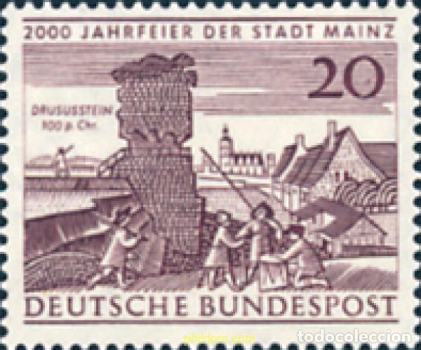 Sellos: 150084 MNH ALEMANIA FEDERAL 1962 BIMILENARIO DE MAINZ