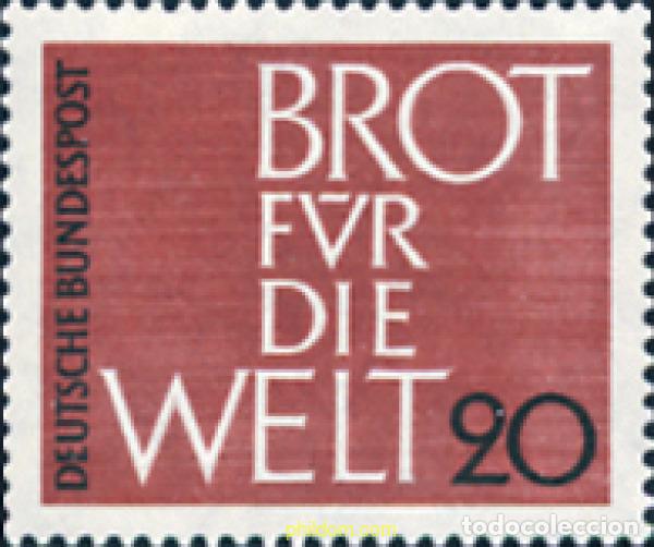 Sellos: 150088 MNH ALEMANIA FEDERAL 1962 CAMPA&Ntilde;A CONTRA EL HAMBRE
