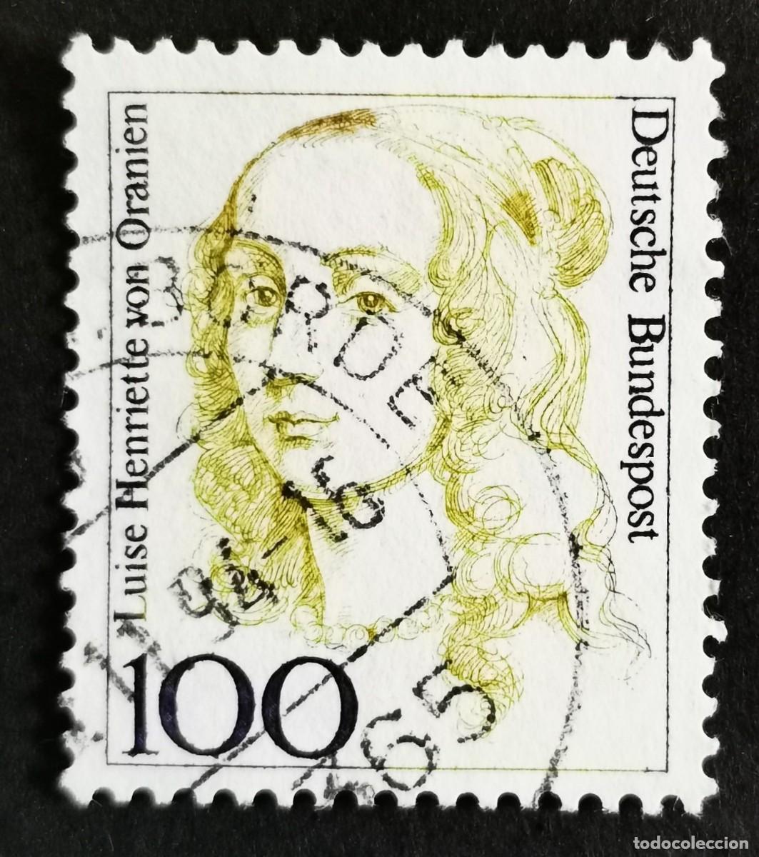 Sellos: Sello Alemania R. Federal 1994, Mujeres alemanas: Luisa Henriette de Orange, 100 Pf. Michel: DE 1756