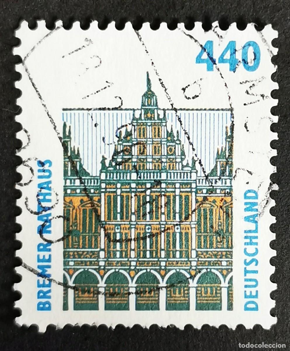 Sellos: Sello Alemania R. Federal 1997, Ayuntamiento de Bremen, 440 Pf. Michel: DE 1937A