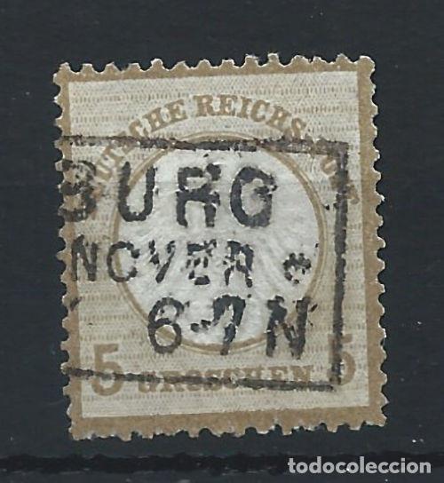 Sellos: Allemagne Empire N&deg;6 Obl (FU) 1872 - Blason