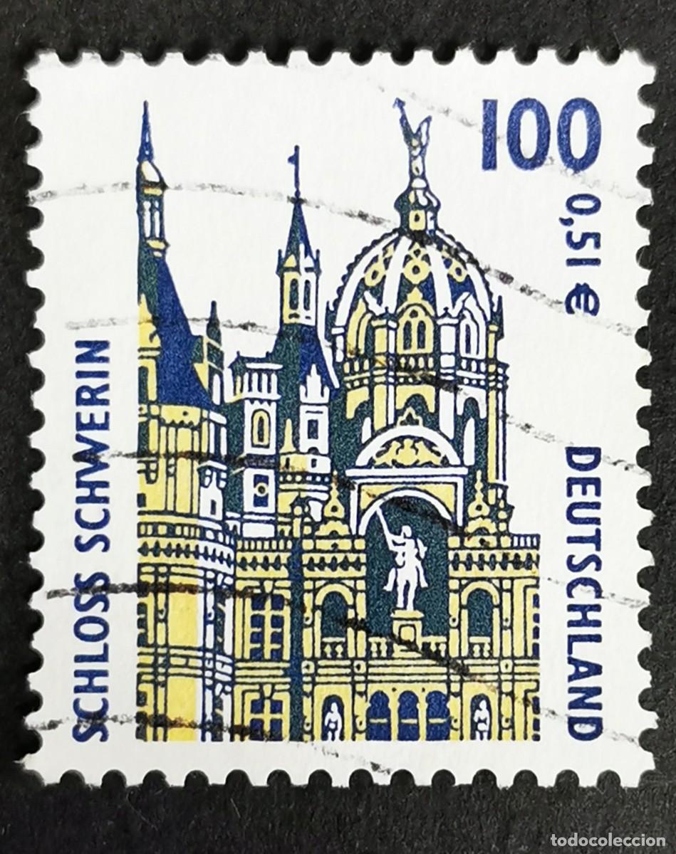 Sellos: Sello Alemania R. Federal 2001, Castillo de Schwerin, 100 Pf. Michel: DE 2156