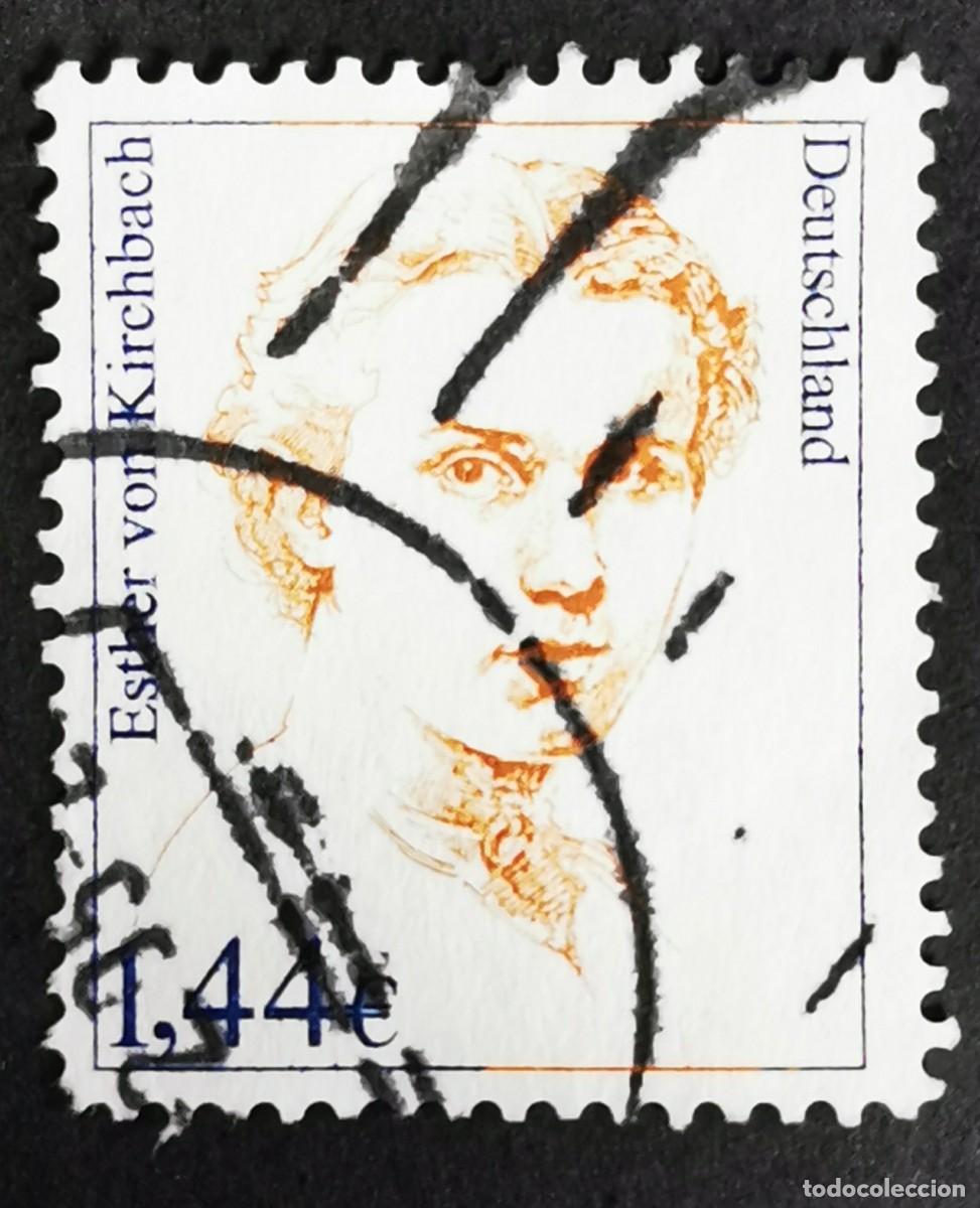Sellos: Sello Alemania R. Federal 2002, Mujeres alemanas: Esther von Kirchbach , 1,44 &euro; Michel: DE 2297