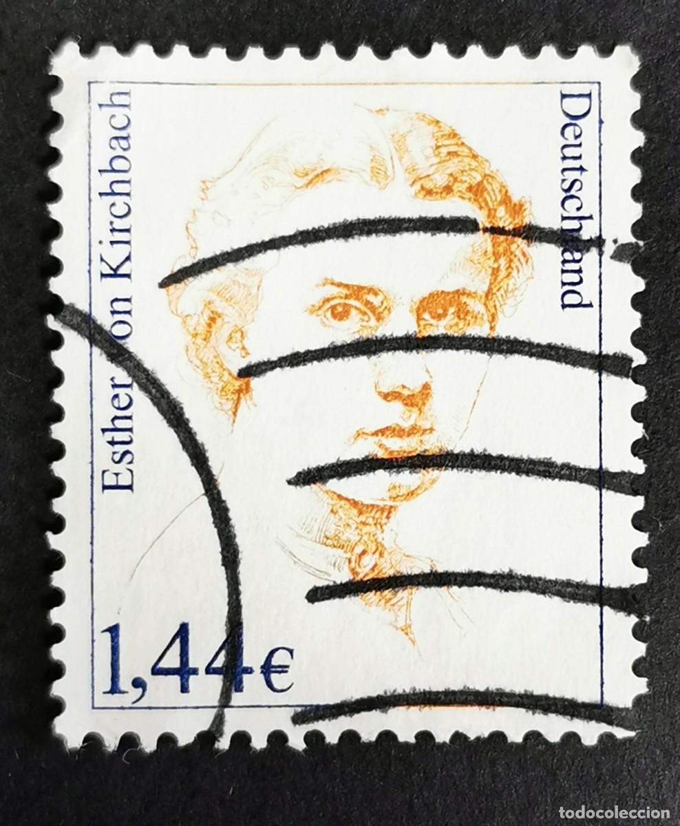 Sellos: Sello Alemania R. Federal 2002, Mujeres alemanas: Esther von Kirchbach , 1,44 &euro; Michel: DE 2297