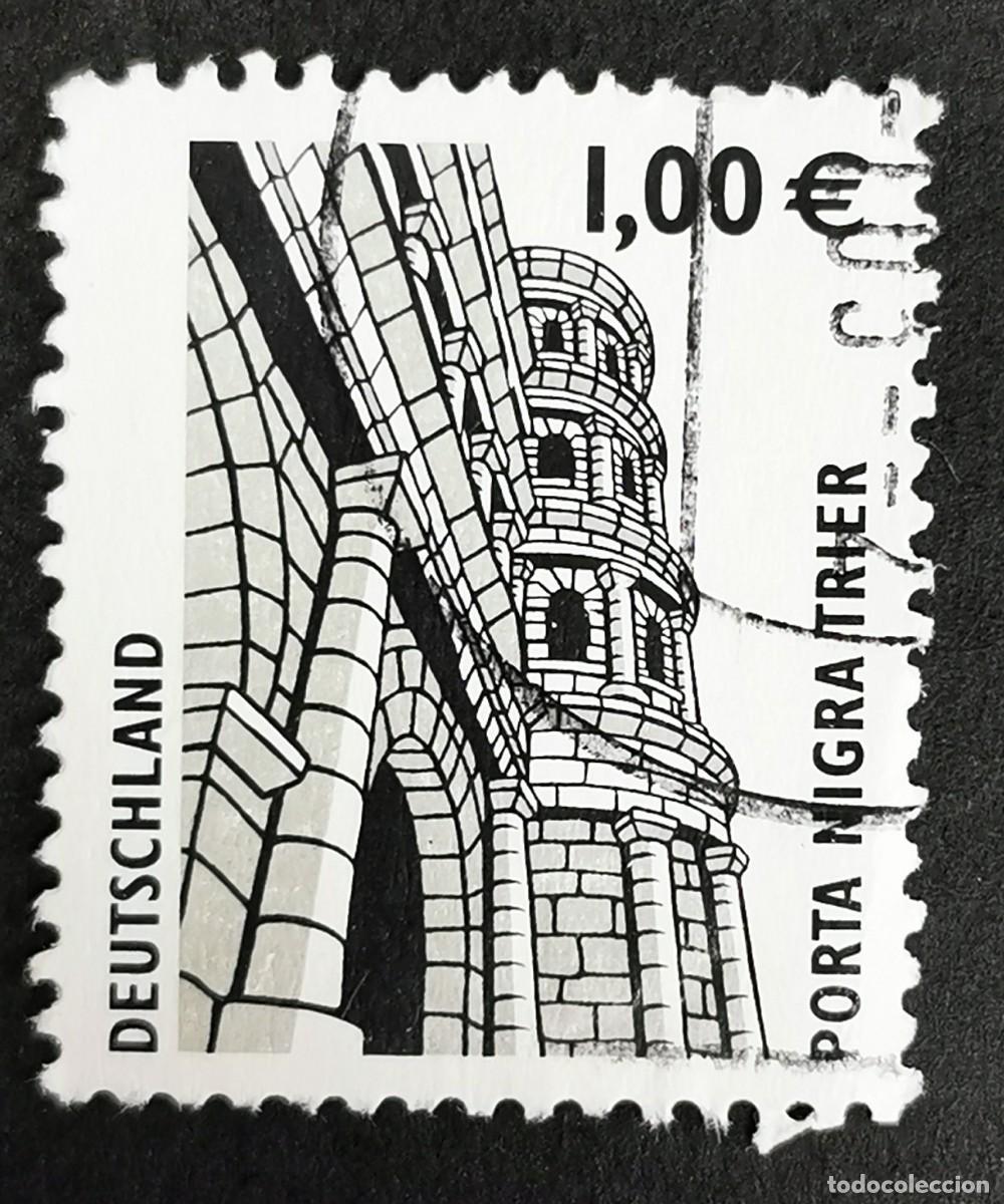 Sellos: Sello Alemania R. Federal 2002, Porta Nigra, Trier, 1,00 &euro; Michel: DE 2301AI