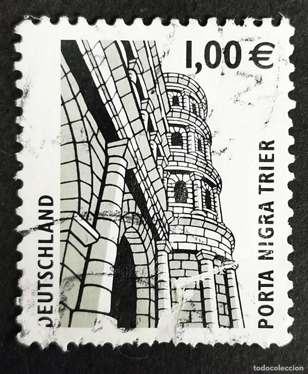 Sellos: Sello Alemania R. Federal 2002, Porta Nigra, Trier, 1,00 &euro; Michel: DE 2301AI