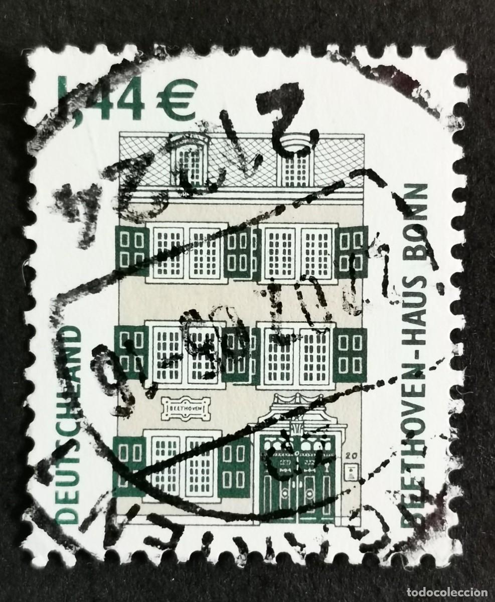 Sellos: Sello Alemania R. Federal 2003, Casa de Beethoven, Bonn, 1,44 &euro; Michel: DE 2306AI
