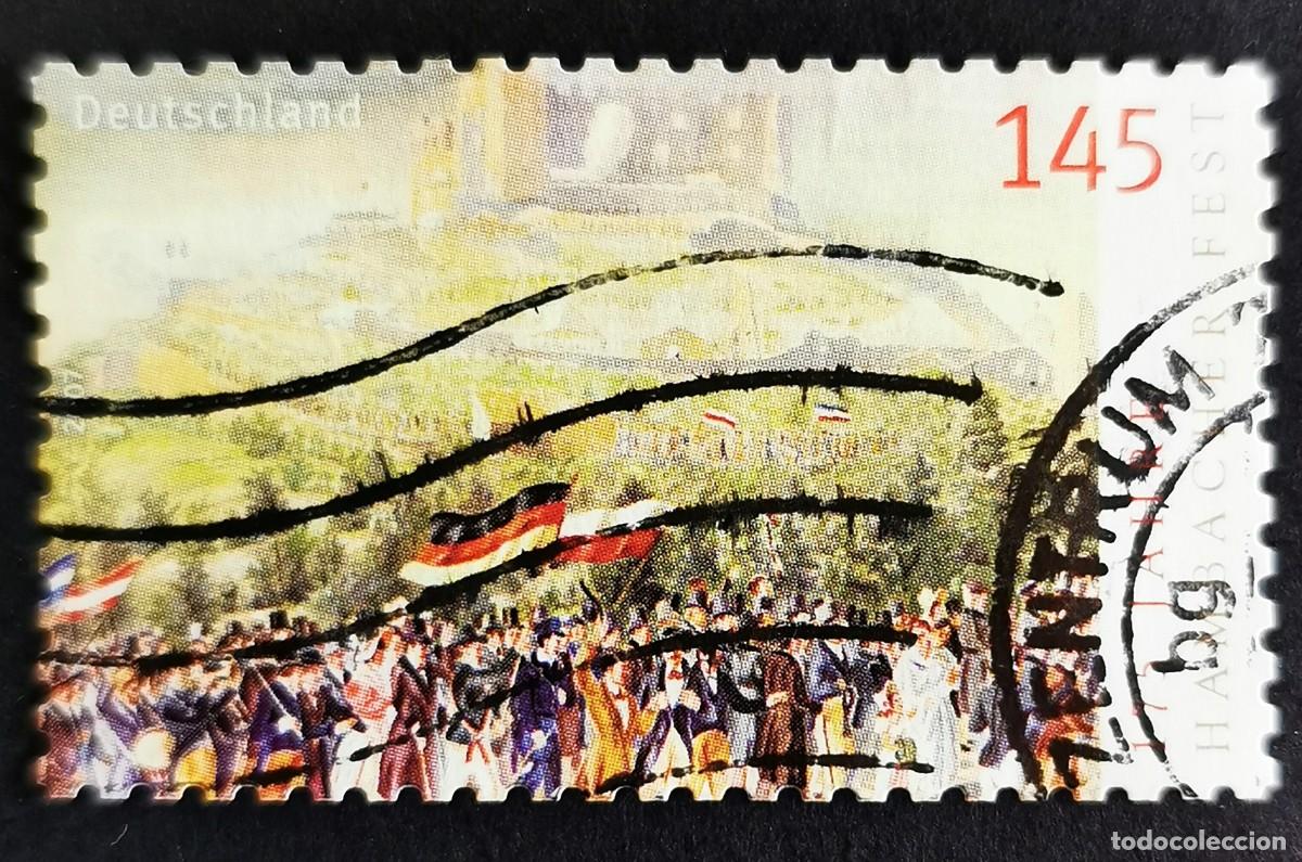 Sellos: Sello Alemania R.Federal 2007, Fiesta mayo castillo Hambach (1832), 145 ct Michel: DE 2603
