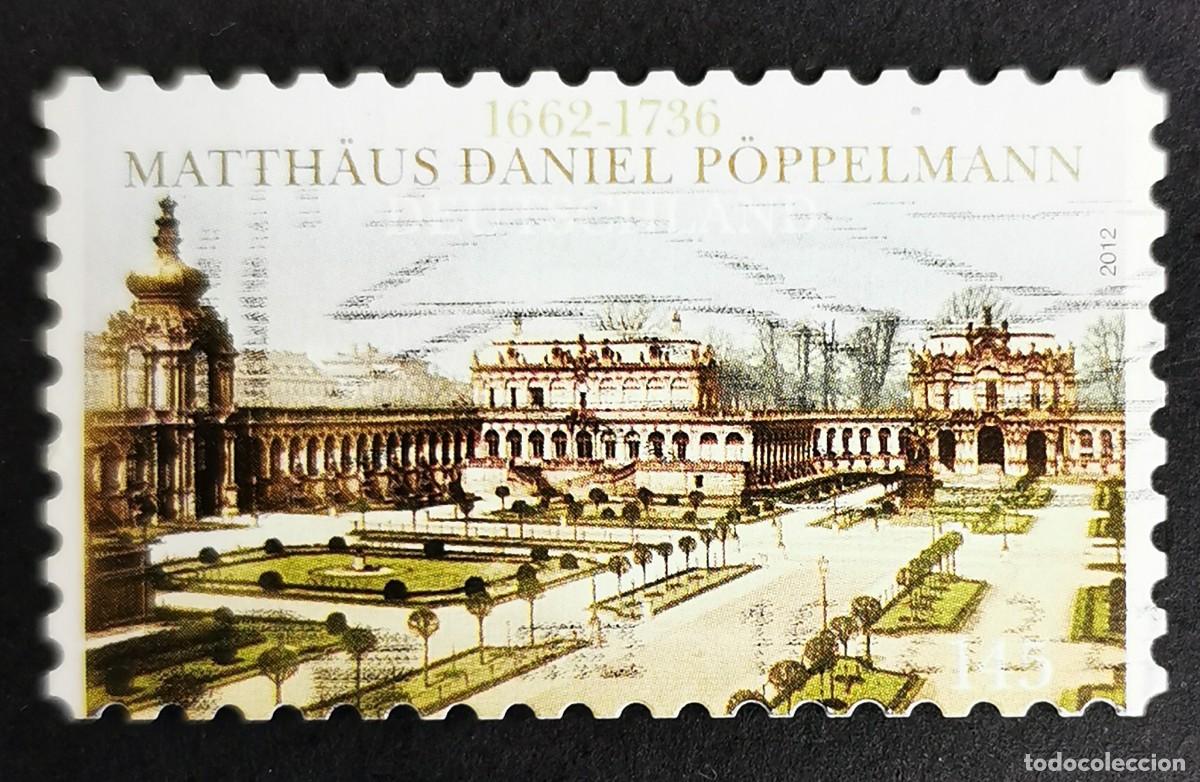 Sellos: Sello Alemania R.Federal 2012, 350 aniversario del nacimiento de Matth&auml;us , 45 ct Michel: DE 2905