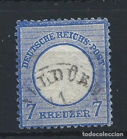 Sellos: Allemagne Empire N&deg;10 Obl (FU) 1872 - Blason