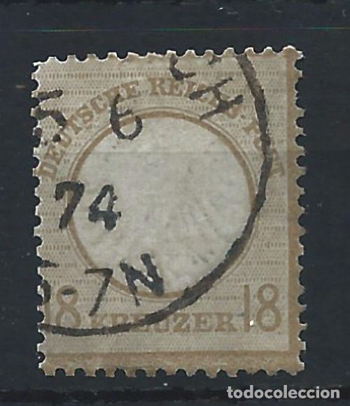 Sellos: Allemagne Empire N&deg;11 Obl (FU) 1872 - Blason