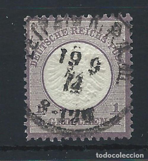 Sellos: Allemagne Empire N&deg;13 Obl (FU) 1872 - Blason