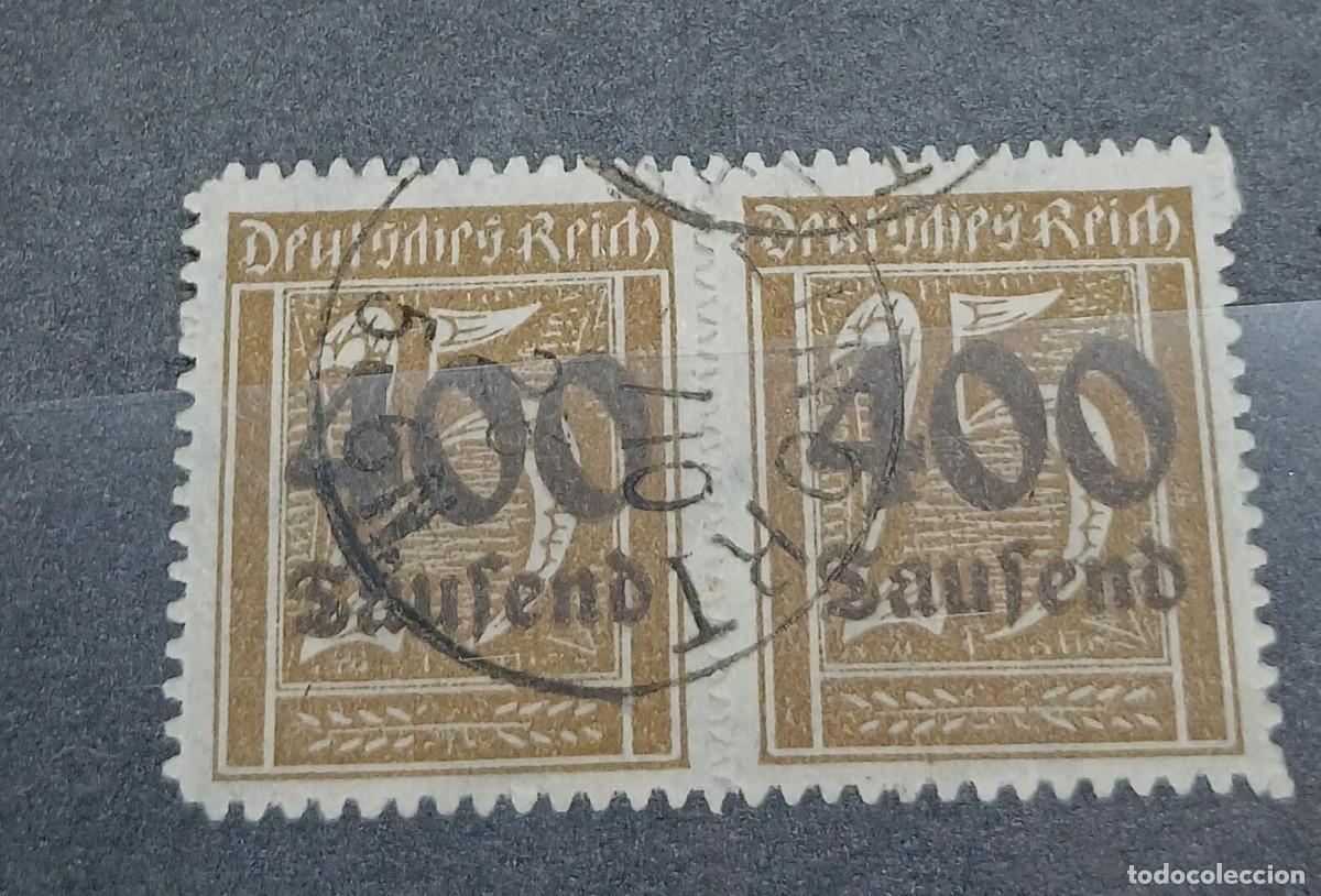 Sellos: Par del M298 firmado inflaberlin