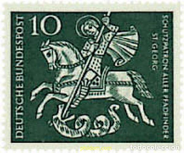 Sellos: 64900 MNH ALEMANIA FEDERAL 1961 50 ANIVERSARIO DEL ESCULTISMO