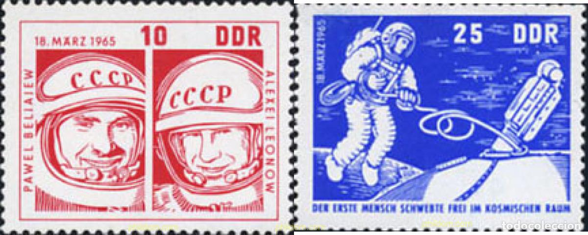 Sellos: 150611 MNH ALEMANIA DEMOCRATICA 1965 VOSKHOD 2