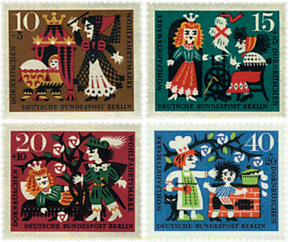 Sellos: 64676 MNH ALEMANIA. Berl&iacute;n 1964 PRO BENEFICENCIA