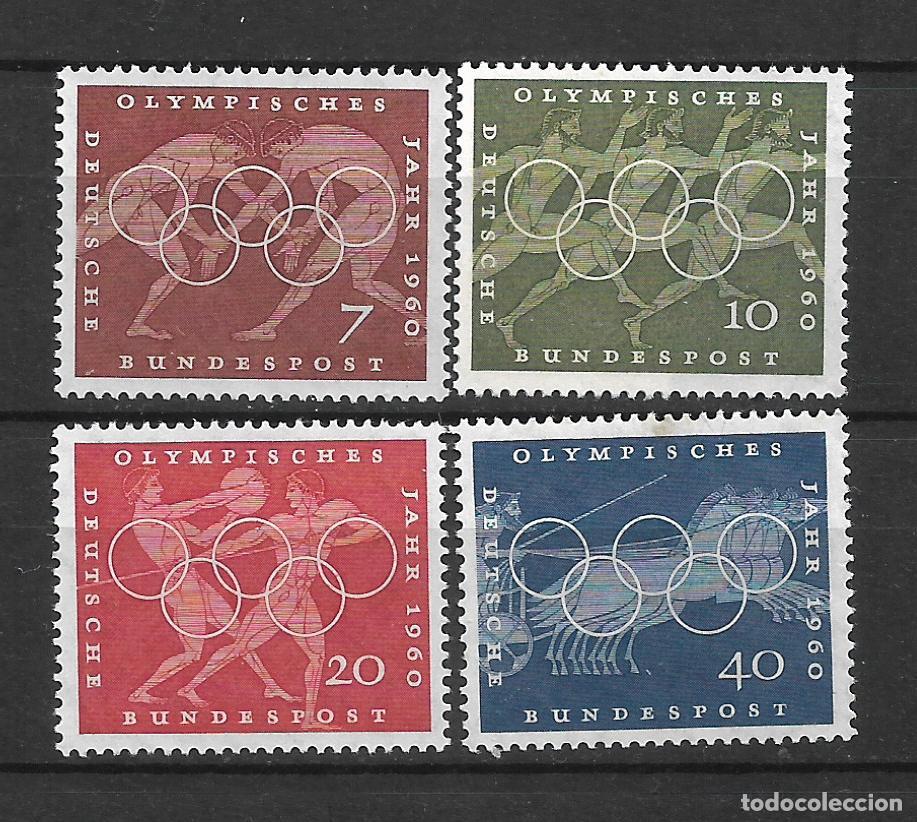 Sellos: alemania 1960 michel 332/335 ** mnh - 11/17