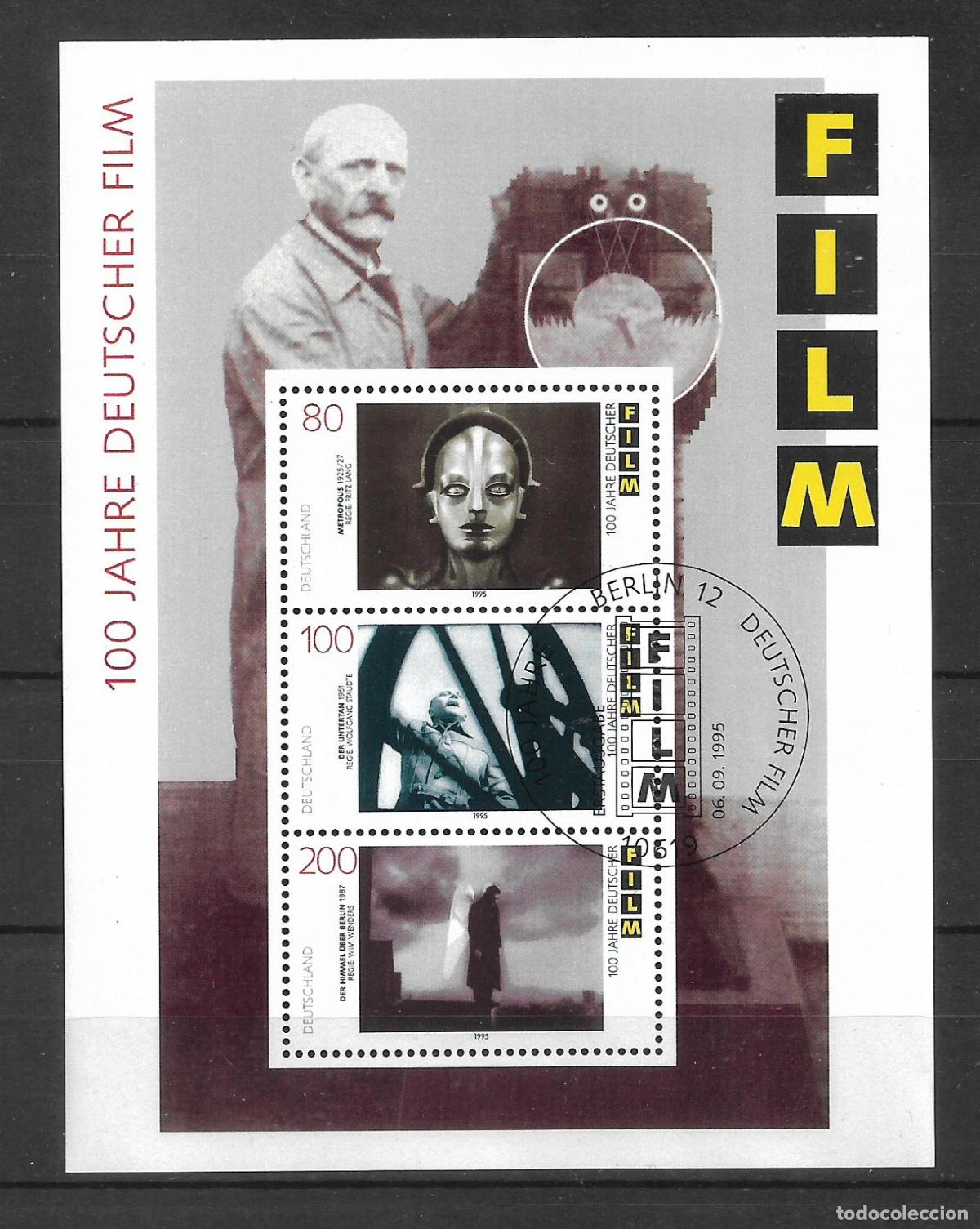 Sellos: alemania 1995 michel hoja bloque 33 usado ** - 24/10