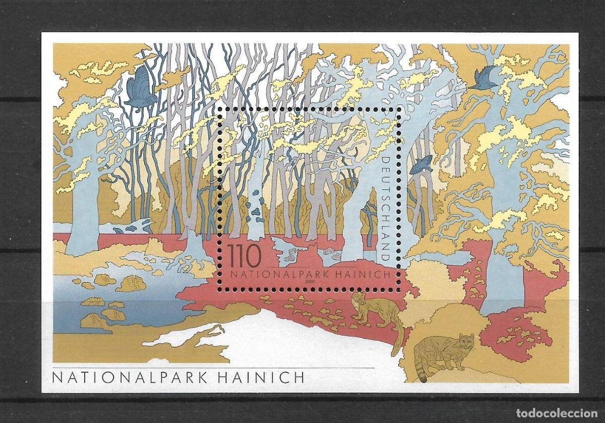 Sellos: alemania 2000 michel hoja bloque 52 ** mnh - 24/10