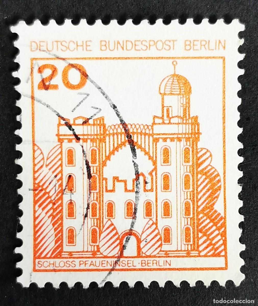 Sellos: Sello Alemania Berl&iacute;n 1977, Castillo de Pfaueninsel, Berl&iacute;n, 20 Pf. Michel: DE-BE 533AI