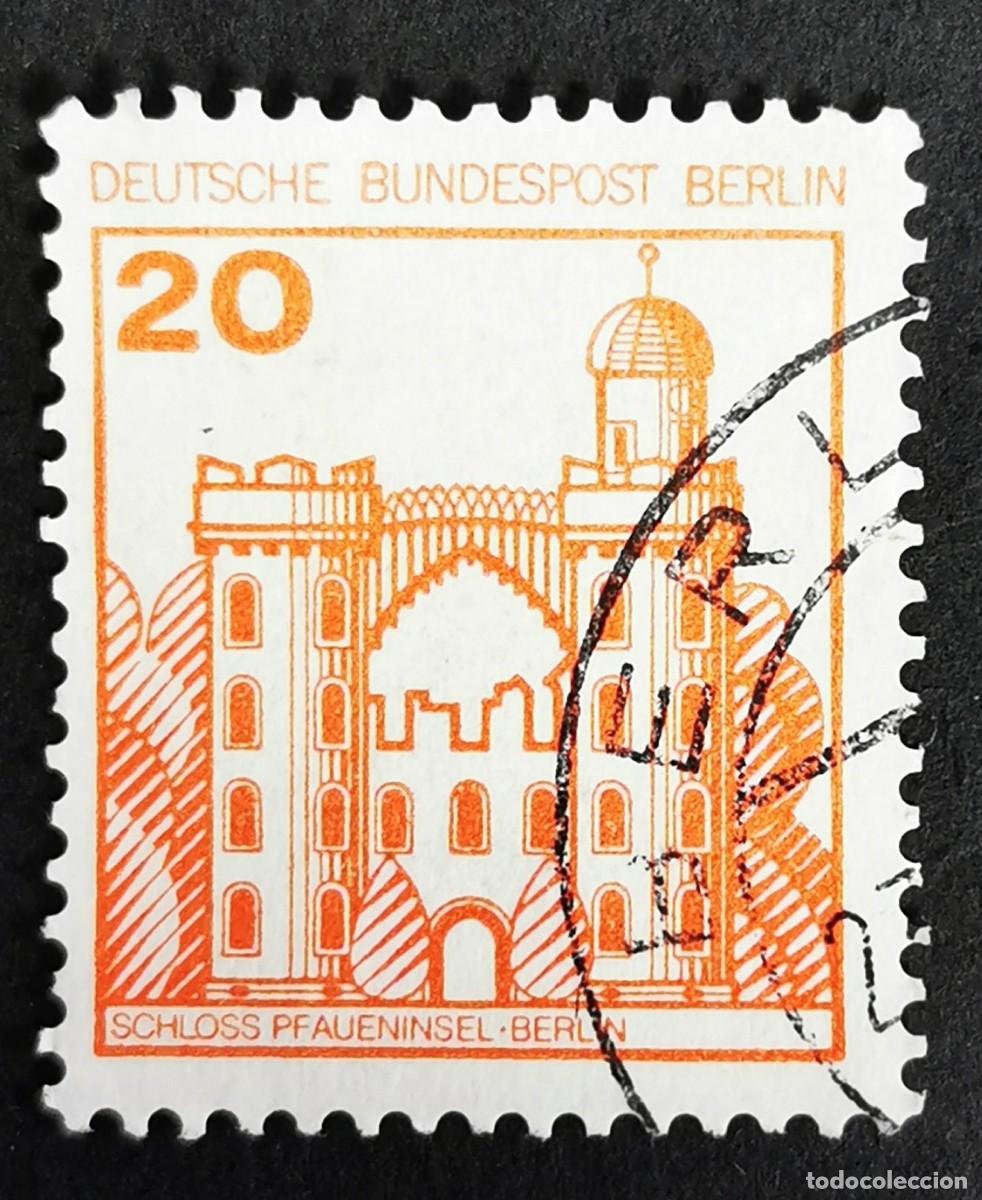 Sellos: Sello Alemania Berl&iacute;n 1977, Castillo de Pfaueninsel, Berl&iacute;n, 20 Pf. Michel: DE-BE 533AI
