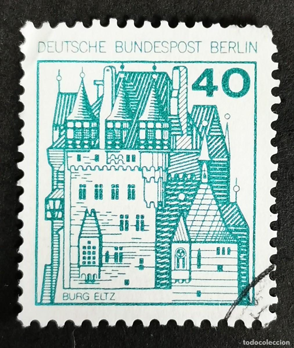 Sellos: Sello Alemania Berl&iacute;n 1977, Castillo de Eltz, 40 Pf. Michel: DE-BE 535AI