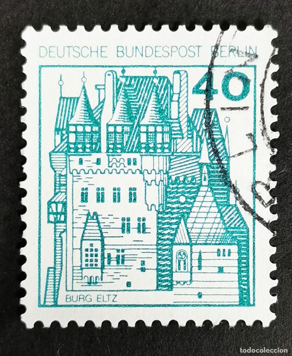 Sellos: Sello Alemania Berl&iacute;n 1977, Castillo de Eltz, 40 Pf. Michel: DE-BE 535AI