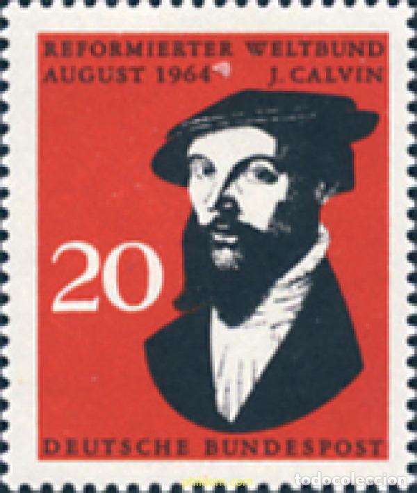 Sellos: 150099 MNH ALEMANIA FEDERAL 1964 CONFERENCIA DE LA UNION INTERNACIONAL DE LAS IGLESIAS REFORMADAS