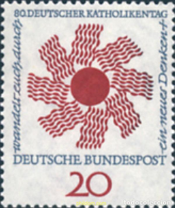 Sellos: 150101 MNH ALEMANIA FEDERAL 1964 DIA DE LOS CATOLICOS ALEMANES